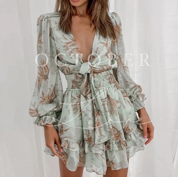 Floral Print Dress - Picture 4 of 5